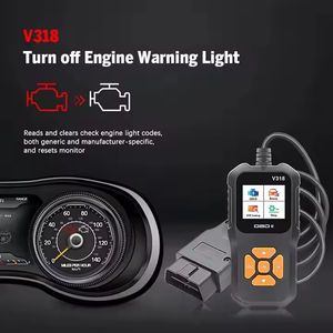 Analizador de escáner automático OBD2 portátil con pantalla de visualización Detector de fallas de coche Lector de código para diagnósticos en varios idiomas - Product Image 3