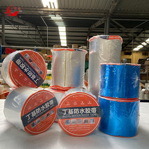 Cinta de <span class=keywords><strong>Butilo</strong></span> Autoadhesiva de Goma Superfuerte para Reparar Techos, Cinta de <span class=keywords><strong>Butilo</strong></span> con Lámina de Aluminio - Product Image 1