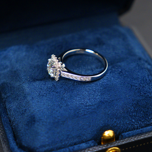 Madonna แหวนเพชร IGI GIA certifiedcvd แหวนเพชร14K 18K เครื่องประดับทองแข็งสำหรับผู้หญิง - Product Image 4