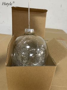 Dropshipping Boules de Noël <span class=keywords><strong>en</strong></span> <span class=keywords><strong>verre</strong></span> transparent de 100 mm <span class=keywords><strong>en</strong></span> stock SSD115 - Product Image 6