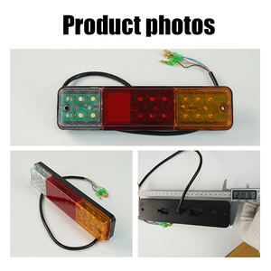 12V -<span class=keywords><strong>80V</strong></span> luz trasera Led montacargas luz trasera lámpara de giro 220*54mm 220/12-<span class=keywords><strong>80V</strong></span> (* 54*28) luz trasera utilizada para montacargas - Product Image 5
