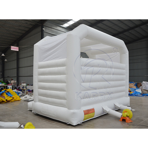 Château gonflable élégant tout blanc avec toit ouvert pour réceptions <span class=keywords><strong>de</strong></span> mariage, fêtes <span class=keywords><strong>de</strong></span> luxe et locations d'événements - Product Image 5
