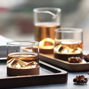 <span class=keywords><strong>Verre</strong></span> <span class=keywords><strong>à</strong></span> whisky créatif avec support en bois, style japonais, pour <span class=keywords><strong>rhum</strong></span>, liqueur, bière, vin, design montagne, <span class=keywords><strong>dégustation</strong></span>, vaso - Product Image 5