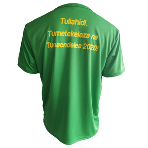 T-shirt economiche per <span class=keywords><strong>la</strong></span> campagna elettorale con personalizzazione rapida e stampa a sublimazione in poliestere - Product Image 4