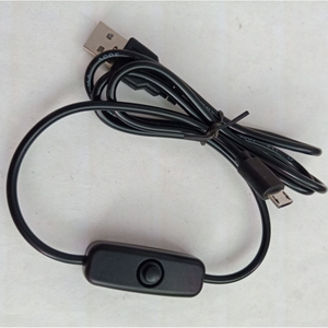 1m 3A USB 2.0至微型5pin B公电缆，用于充电，带2个内芯黑色20AWG - Product Image 4