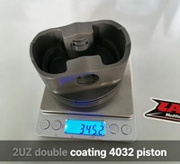 Piston forgé à double revêtement Toyota 2UZ-FE 4032 pour moteur V8 4.7L, idéal pour une mise en valeur des performances