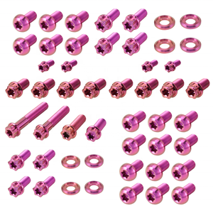 Kit di bulloni in titanio per Sur-Ron Light Bee X Segway X260 X160, set di fissaggi CNC in titanio grado 5 Ti-6Al-4V ad alte prestazioni per moto elettriche <span class=keywords><strong>da</strong></span> cross - Product Image 1