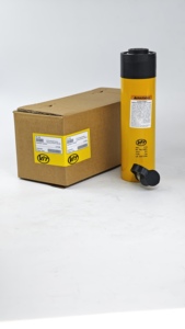 Gato hidráulico de carrera extendida RC258 de 25 toneladas y 210 mm de carrera, con el mismo rendimiento que ENERPAC para operaciones de empuje de cargas pesadas en sitios. - Product Image 3