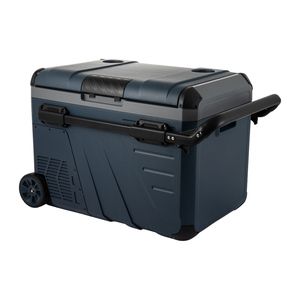 Refrigerador y Congelador Portátil para Auto <span class=keywords><strong>con</strong></span> <span class=keywords><strong>Ruedas</strong></span>, Caja Refrigeradora Aislada para Exteriores, Ideal para Campamentos, Picnics y Alimentos - Product Image 1