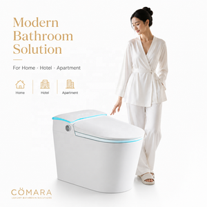 Automatic Luxury Intelligent Toilet Included Advanced Seat Heating Air-Drying <b>Night</b> <b>Light</b> Bidet S-Trap Drainage Elongated Smart - Product Image 1