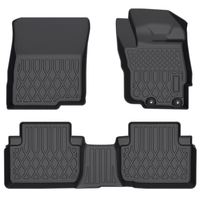 Revêtement de sol de voiture de qualité supérieure TPE tous temps Chenille matériel tapis de sol de voiture pour Mitsubishi Eclipse Cross RHD 2018