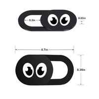Couverture de caméra pour Webcam, 10 pièces, avec fonction curseur, pour caméra, couverture anti-espion pour téléphone portable
