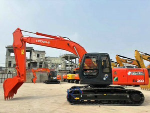 20ton Used Crawler Excavator Hitachi EX200 Japan ISUZU Engine 2024 <b>Model</b> Excellent Condition Core Components Motor Included 1 - Product Image 3