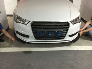 Alerón de labio de barbilla de parachoques delantero <span class=keywords><strong>A3</strong></span> de fibra de carbono de Material superior para <span class=keywords><strong>Audi</strong></span> <span class=keywords><strong>A3</strong></span> (<span class=keywords><strong>s</strong></span>-<span class=keywords><strong>line</strong></span>/S3) 2014 + - Product Image 6