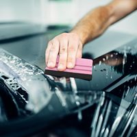 Outil de raclette en vinyle coloré raclette en feutre de plastique rose grattoir en vinyle pour artisanat voiture Wrap décalcomanie fenêtre teinte Film raclette outil