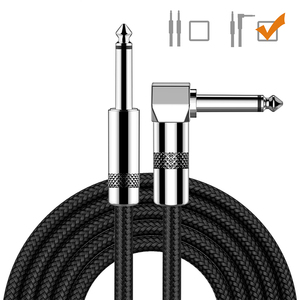 Câble <span class=keywords><strong>de</strong></span> Guitare en Gros 3 m (10 pi) Cordon <span class=keywords><strong>d</strong></span>'Instrument Électrique Câble <span class=keywords><strong>d</strong></span>'Amplificateur <span class=keywords><strong>Basse</strong></span> Jack 1/4 Droit-Droit pour Guitare Électrique, <span class=keywords><strong>Basse</strong></span> - Product Image 1