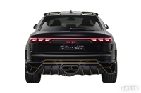 Nouveau kit carrosserie YIKU en fibre de carbone pour Audi Q8/RSQ8 2025 – Lame avant/arrière, jupes latérales, diffuseur, spoiler, aileron, pare-chocs, capot – Fixation universelle par boulons
