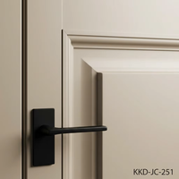 Portes en bois laqué minimalistes modernes pour appartements de luxe, portes pour maisons, insonorisées et finitions haut de gamme