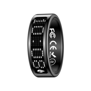 Anillo Inteligente SR16 de Acero Inoxidable con Pantalla, Contador de Pasos, Compartimento de Carga, Control de Gestos y Monitoreo de Calidad del Sueño - Product Image 1