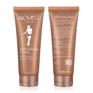 Aliver Custom Sunless lozione <span class=keywords><strong>abbronzante</strong></span> per la cura della pelle lozione per l'acceleratore <span class=keywords><strong>abbronzante</strong></span> senza corpo e lozione autoabbronzante alla vitamina C - Product Image 2