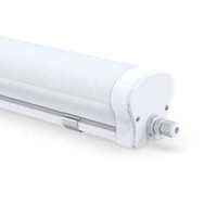 Boîtier de tube lumineux LED étanche IP 65, tube en plastique extrudé avec insert en aluminium, boîtier de lumière intérieur et extérieur