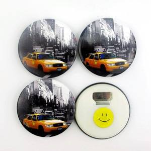 Khuyến Mại Tủ Lạnh Nam Châm Bia Mở Trống Vòng Hình Dạng Bằng Gỗ Mở Chai Cho Trang Trí Nội Thất Tinplate Tủ Lạnh Trang Trí Nội Thất - Product Image 3