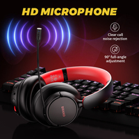 Prix spécial Grande remise Coussinets respirants Casque d'écoute sans fil léger Deep Bass Gaming pour les joueurs