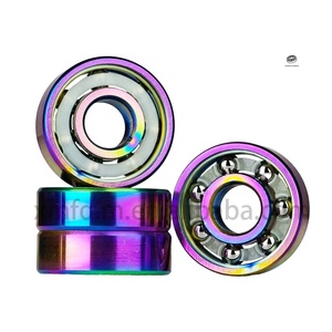 Rodamientos de Bolas de Acero de Ranura Profunda Originales de Fábrica, Nuevos, 608 627, para Patines en Línea y Quad, con Recubrimiento de Titanio Colorido - Product Image 6