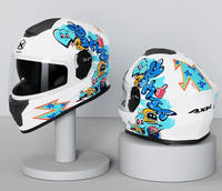 Nouveau casque multifonctionnel pour enfants 601 - Garçons/Filles, sécurité ABS pour scooter et moto