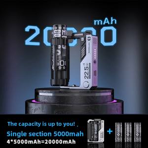 Batterie externe en plastique à clipser, échange de batterie en un clic, grande capacité, <span class=keywords><strong>chargeur</strong></span> de batterie 21700, charge rapide 22,5 W, <span class=keywords><strong>portable</strong></span> - Product Image 3