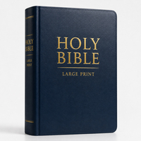 Service d'impression de livres bibliques grand format, couverture rigide, lecture facile, livres chrétiens