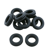 Oeillet en caoutchouc de silicone de forme ronde et ovale pour câble étanche