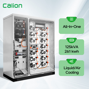 Calion CLN-BESS261 125kW 261kWh ระบบไฮบริดพลังงานแสงอาทิตย์สำหรับอุตสาหกรรมและพาณิชย์ แบบออนกริด/ออฟกริด ระบายความร้อนด้วยอากาศ IP54 ระบบกักเก็บพลังงาน 5 ปี - Product Image 1