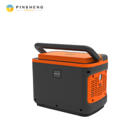 Chargeur rapide DC pour véhicules électriques PINSHENG 12V 12Ah LiFePO4 avec contrôleur MPPT, onduleur à onde sinusoïdale pure et recharge sans fil pour voitures électriques