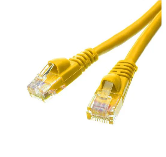 network patch lan jumper cable color code cat5e cat6 100m utp with rj45 connectors