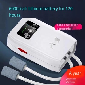 USB محمول صامت لحوض السمك خزان أسماك بطارية ليثيوم تعمل بالطاقة في الهواء الطلق مصنوع من البلاستيك المتين - Product Image 3