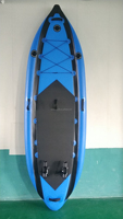 10 'x 38 ''x 6'' DOUBLE SKINNED Drop Stitch Trois Chambres Séparées FISHING SUP Planche Gonflable