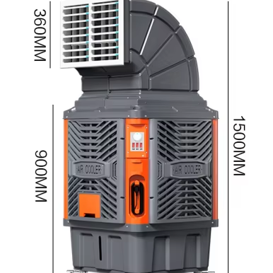 Factory Price Movable and Household Use Beautiful Appearance with Large Capacity Water Box Evaporative air Cooler