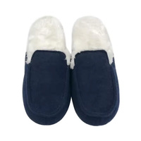 Chausson d'Intérieur Personnalisé et Confortable Antidérapant d'Hiver pour Hommes, Fait Main, Design Babouche Marocaine en Feutre à Talon Compensé