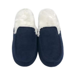 Chausson d'Intérieur Personnalisé et Confortable Antidérapant d'Hiver pour Hommes, Fait Main, Design <span class=keywords><strong>Babouche</strong></span> Marocaine en Feutre à <span class=keywords><strong>Talon</strong></span> <span class=keywords><strong>Compensé</strong></span> - Product Image 2