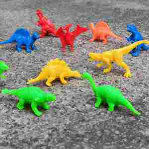 Set de Mini Dinosaurios, Juguetes de Dinosaurios Sólidos, Modelos de Dinosaurios Arqueológicos de Gel Suave, Juguete Antiestrés - Product Image 1