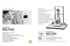 Ceratômetro Portátil ISO Topografia da Córnea/Refratômetro Ceratomet - Product Image 6