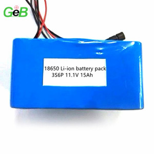 GEB Pin Li-ion OEM 11.1V 15Ah 18650 3S6P 15000MAh 12.6V 166.5Wh Pin Sạc Cho Màn Hình Đèn <span class=keywords><strong>LED</strong></span> Với Âm Thanh 12V - Product Image 1