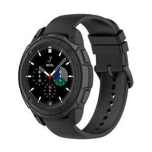 Accessoires de montre protection étui en TPU pour Samsung <span class=keywords><strong>galaxy</strong></span> <span class=keywords><strong>watch4</strong></span> classic 42mm <span class=keywords><strong>46mm</strong></span> Bumper Case - Product Image 1
