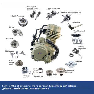 Moteurs de moto CG150 à refroidissement liquide, moteur de moto, tricycle - Product Image 6