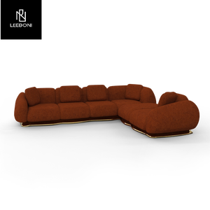 Trung Quốc Nhà sản xuất tùy chỉnh mới phong cách thiết kế phòng khách đồ nội thất <span class=keywords><strong>sofa</strong></span> phòng khách sang trọng Modular <span class=keywords><strong>sofa</strong></span> - Product Image 2