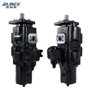 משאבת שמן הידראולית משולשת של פארקר הניפין 20/918500 למחפר <span class=keywords><strong>JCB</strong></span>, 29 + 19 + 16 סמ\\\"ק/סיבוב, משאבת הילוכים הידראולית ראשית לחלקי חילוף של <span class=keywords><strong>JCB</strong></span> - Product Image 1