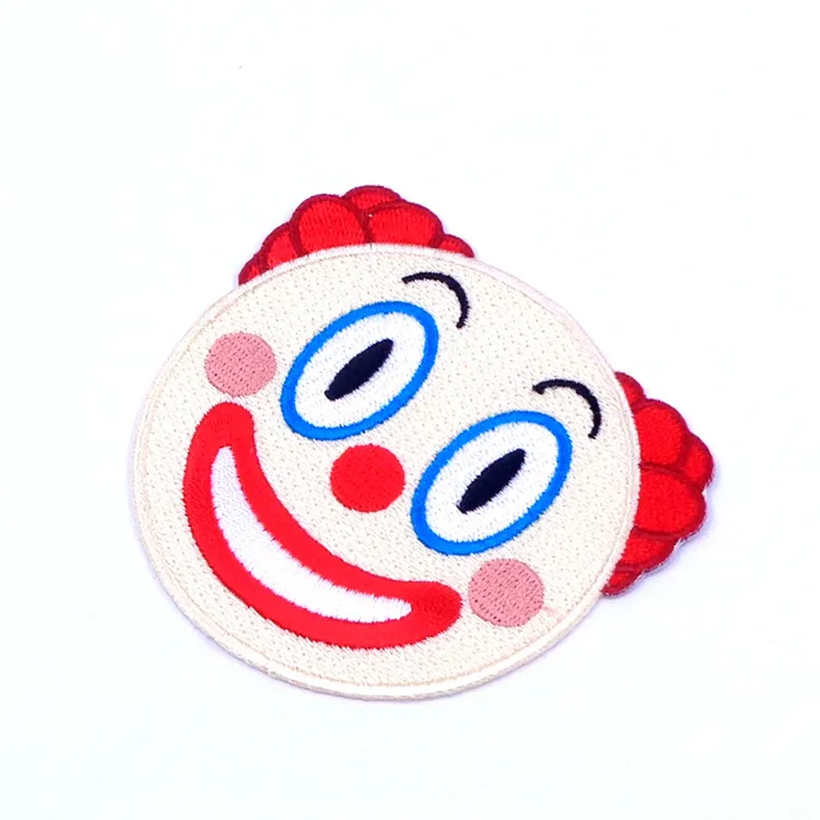 Free Design Customized cute plush embroidered animal patch, embroidered applique for kids