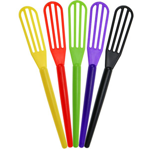 5 pezzi Salon Parrucchiere colorante frusta, Plastica manualmente Multi Purpose capelli toenungen ruehre Mixer agitatore Tools, Uovo di mixer Frullino Tool