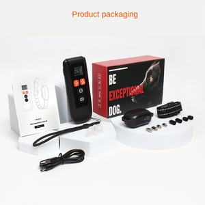 Wiederauf lad bares wasserdichtes Fern trainings gerät Elektronisches Halsband für das Hunde training Vibrierende Elektro schock pieps für alle Hunde - Product Image 3